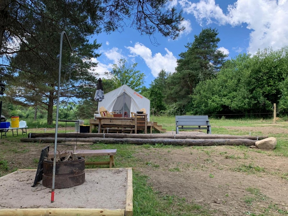 Tentrr - A Hilltop View Campsite